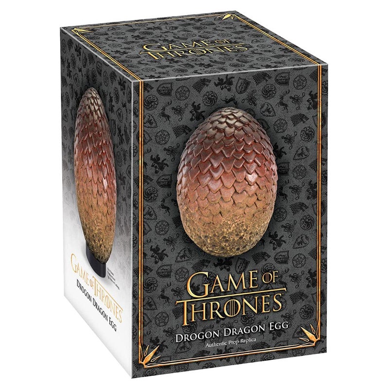 The Noble Collection Game of Thrones Drogon Egg (Red) - Image 3